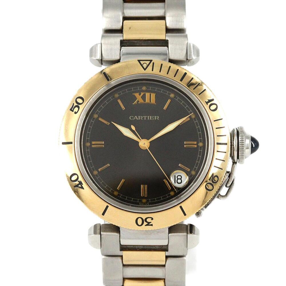 Cartier Pasha de Bronger Two-Tone W31016N1 SSxYG Automatic Watch